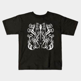 Tribal skulls Kids T-Shirt